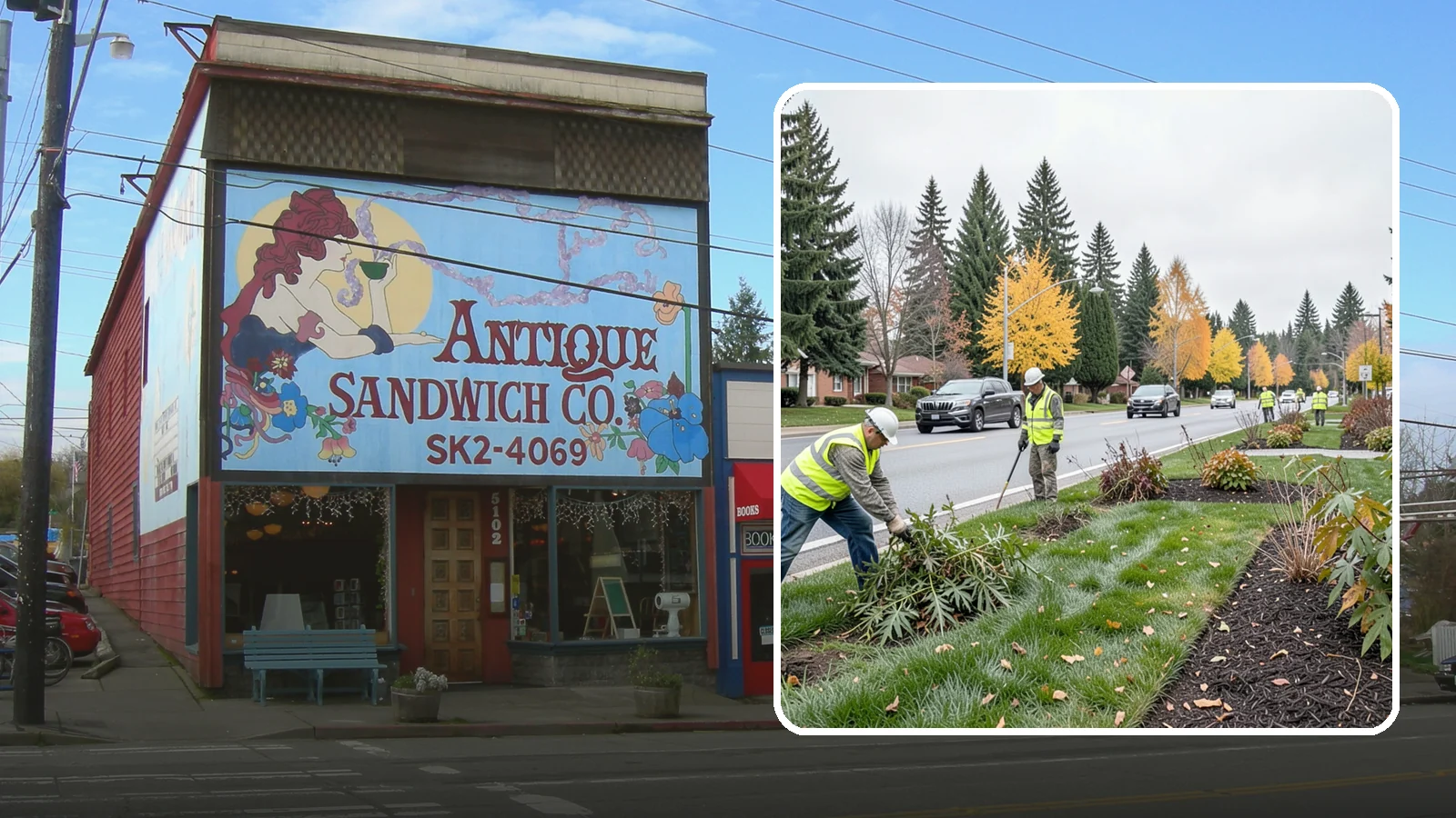 Median Landscape Maintenance in Ruston, Pierce County, WA - Safe, efficient maintenance of roadway medians that keeps plantings tidy and sightlines clear for drivers.