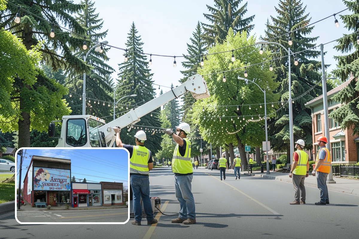 Median Landscape Maintenance in Ruston, Pierce County, WA - Clear sightlines that support intersection safety
