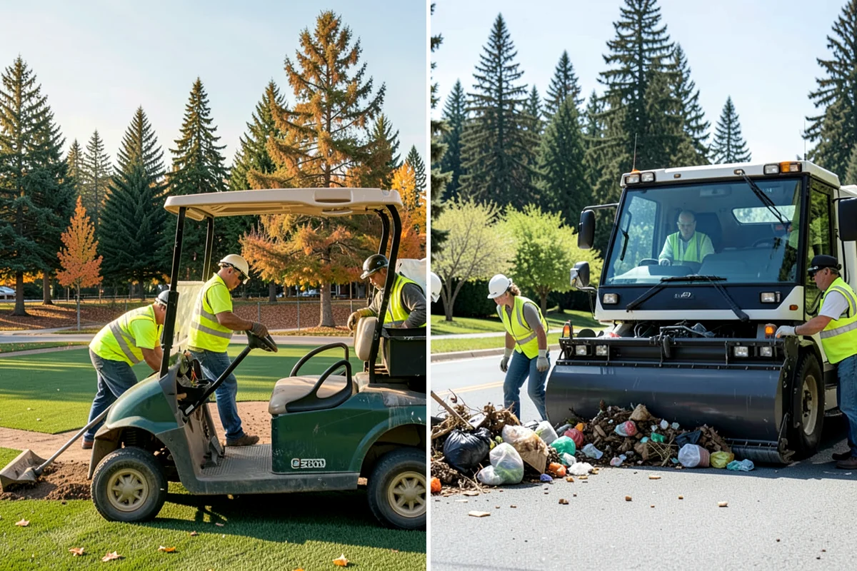 Median Landscape Maintenance in Seattle, King County, WA - Review each median for traffic-control needs and sightline limits