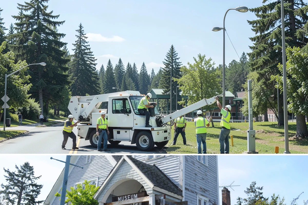 Median Landscape Maintenance in Steilacoom, Pierce County, WA - Active growth from spring through fall drives frequent mowing and trimming, while winter work centers on drainage, debris...