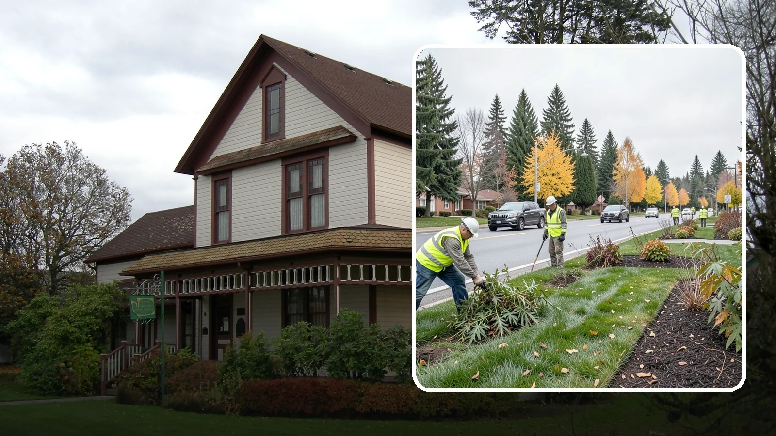 Median Landscape Maintenance in Sumner, Pierce County, WA - Safe, efficient maintenance of roadway medians that keeps plantings tidy and sightlines clear for drivers.