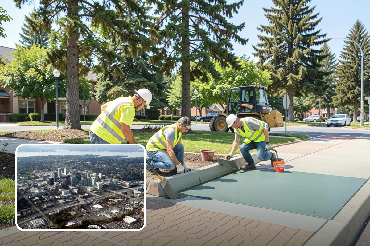 Memorial Installation in Bellevue, King County, WA - Respectful, durable installation honoring donors and community