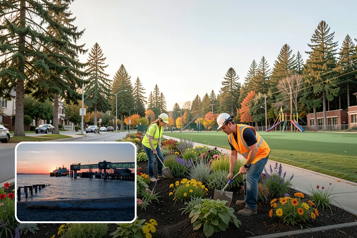 Memorial Installation in Edmonds, Snohomish County, WA - Respectful, durable installation honoring donors and community
