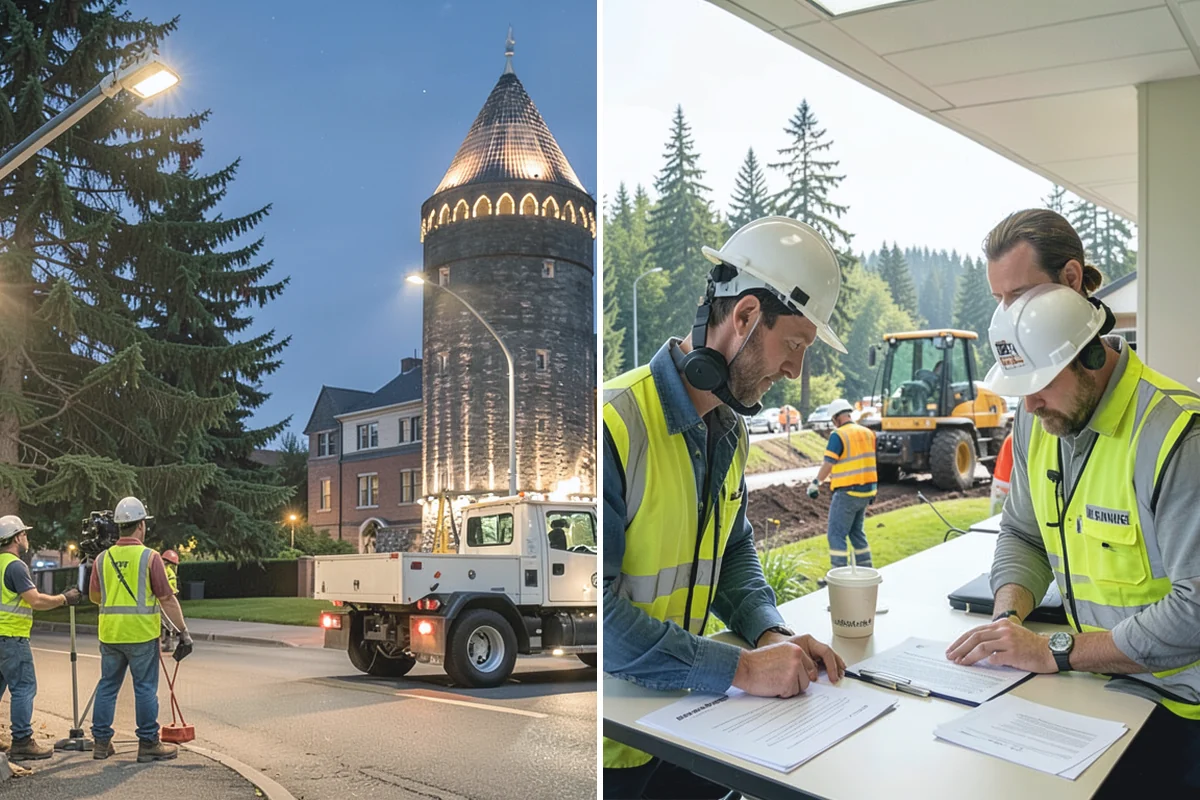 Memorial Installation in Granite Falls, Snohomish County, WA - Confirm memorial type, inscription, and location with staff