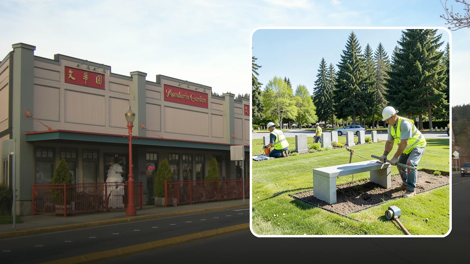Memorial Installation in Issaquah, King County, WA - We install memorial benches, plaques, monuments, and dedication features with durable, respectful craftsmanship.