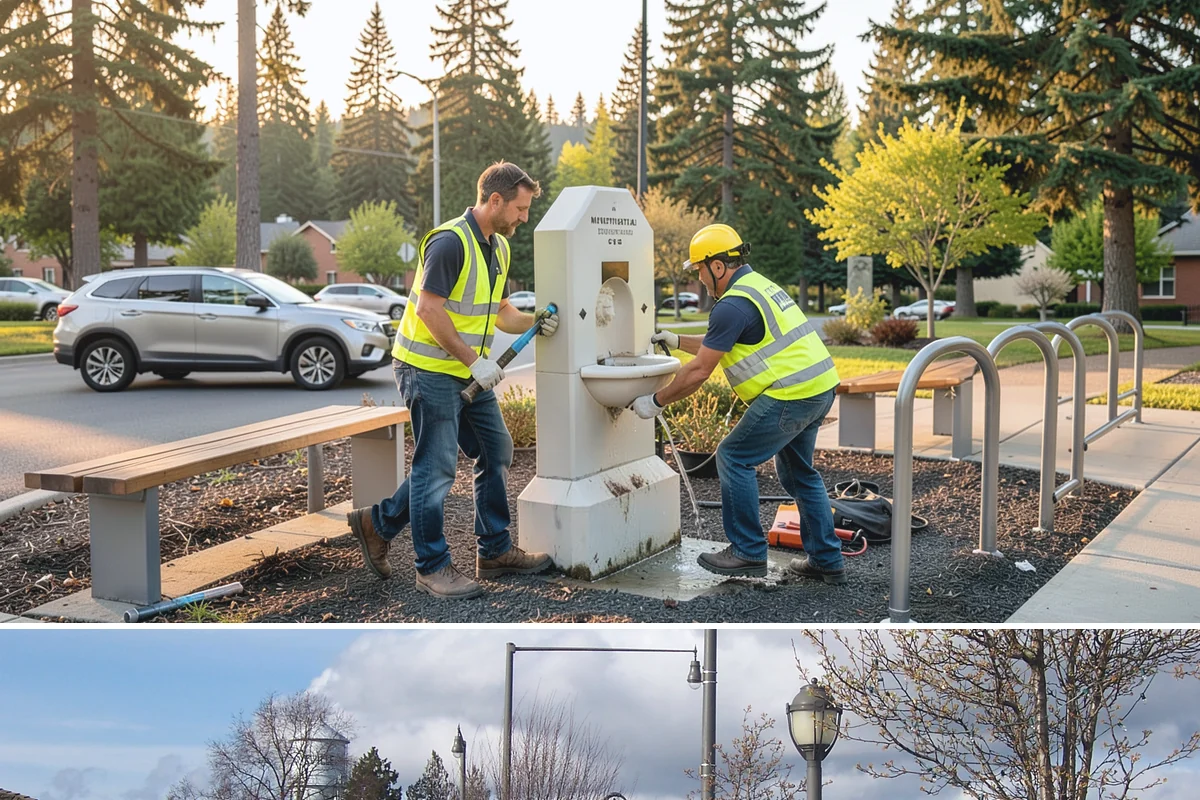 Memorial Installation in Marysville, Snohomish County, WA - Footing-dependent installs favor drier months, and dedications are frequently scheduled to align with memorial holidays or...