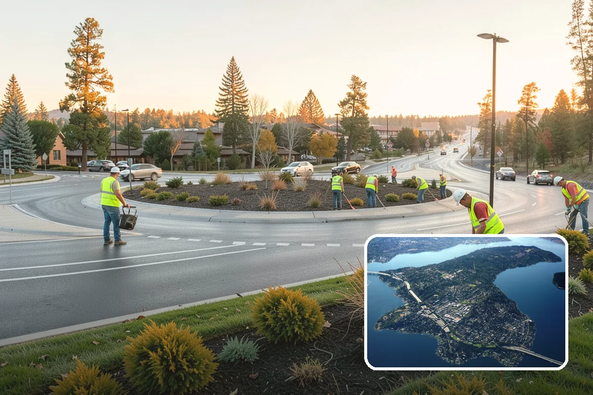 Memorial Installation in Mercer Island, King County, WA - Respectful, durable installation honoring donors and community