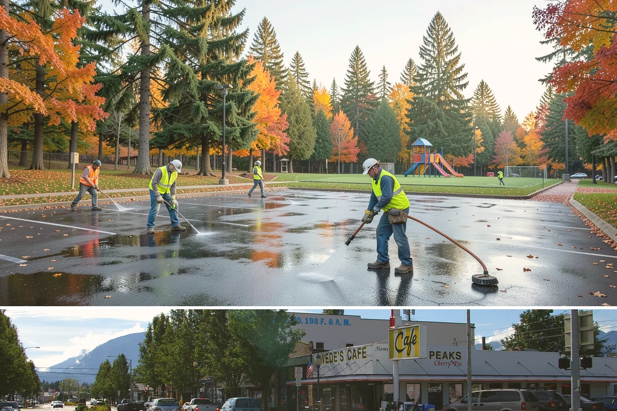 Memorial Installation in North Bend, King County, WA - Footing-dependent installs favor drier months, and dedications are frequently scheduled to align with memorial holidays or...