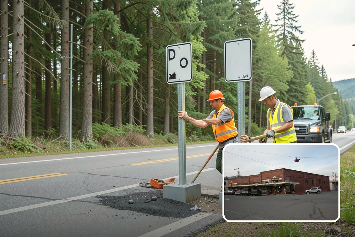 Memorial Installation in Sedro-Woolley, Skagit County, WA - Respectful, durable installation honoring donors and community