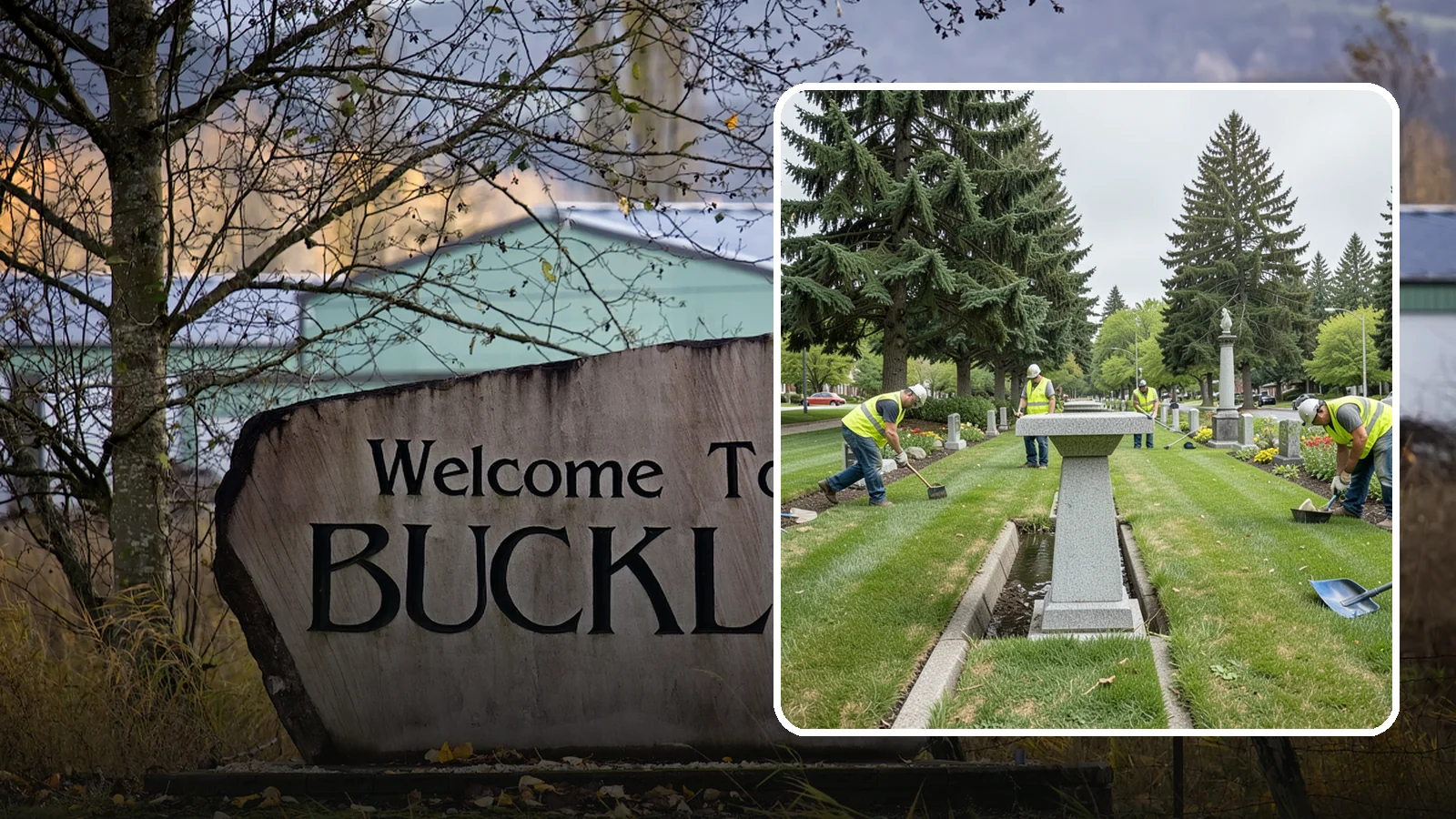 Memorial Maintenance in Buckley, Pierce County, WA - Ongoing maintenance of civic memorials and monuments for Western Washington municipalities and districts.