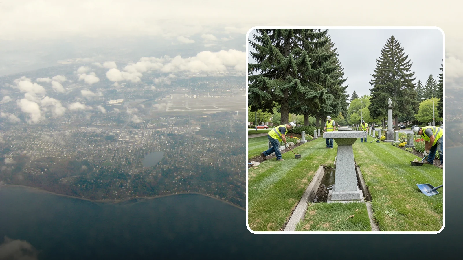 Memorial Maintenance in Burien, King County, WA - Ongoing maintenance of civic memorials and monuments for Western Washington municipalities and districts.