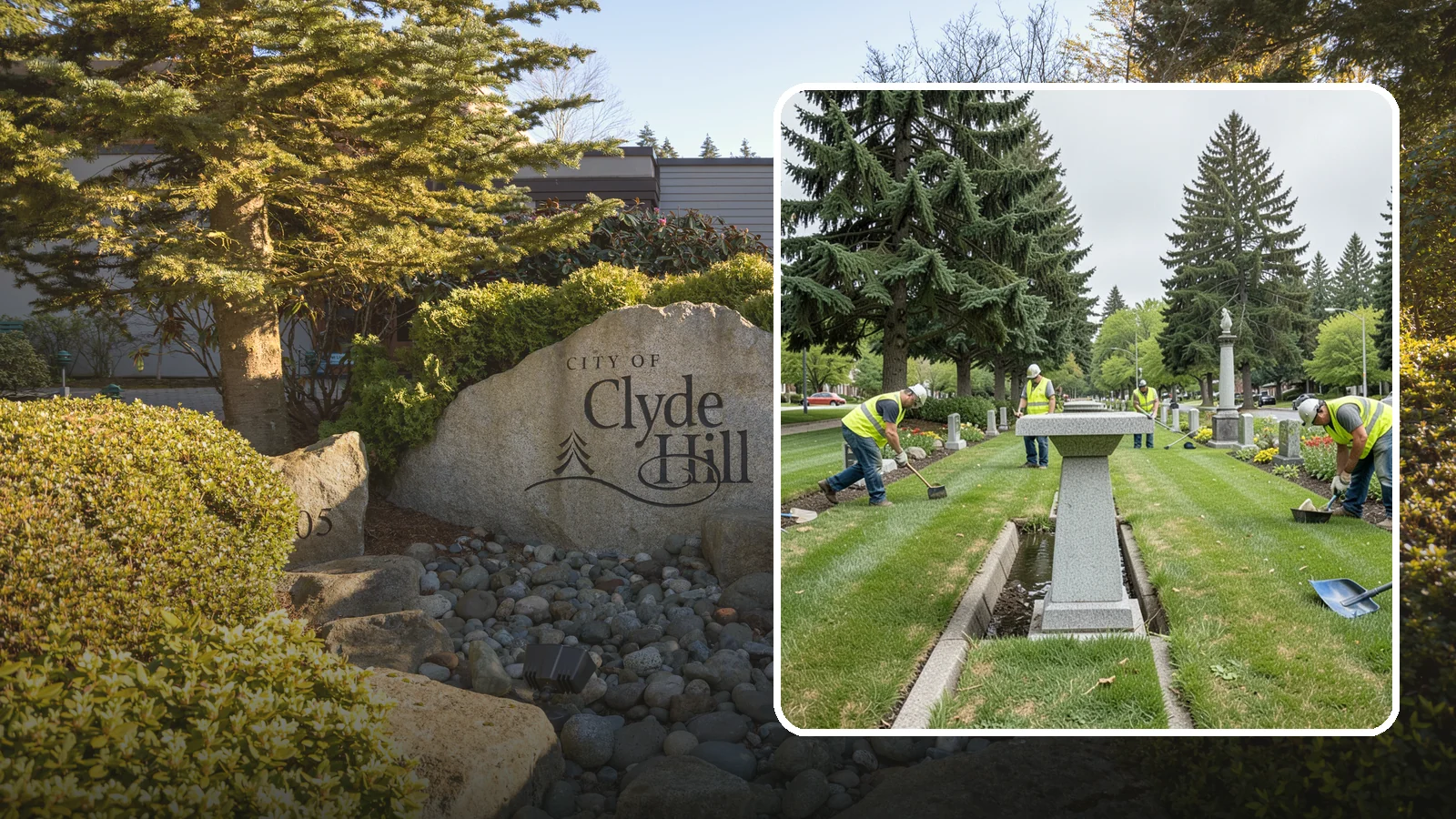 Memorial Maintenance in Clyde Hill, King County, WA - Ongoing maintenance of civic memorials and monuments for Western Washington municipalities and districts.