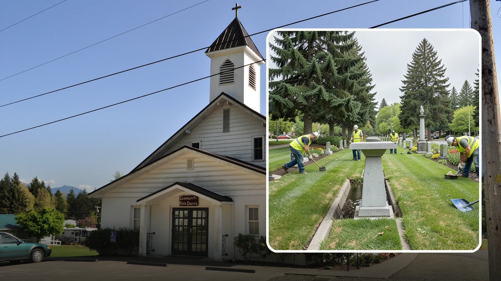 Memorial Maintenance in Concrete, Skagit County, WA - Ongoing maintenance of civic memorials and monuments for Western Washington municipalities and districts.