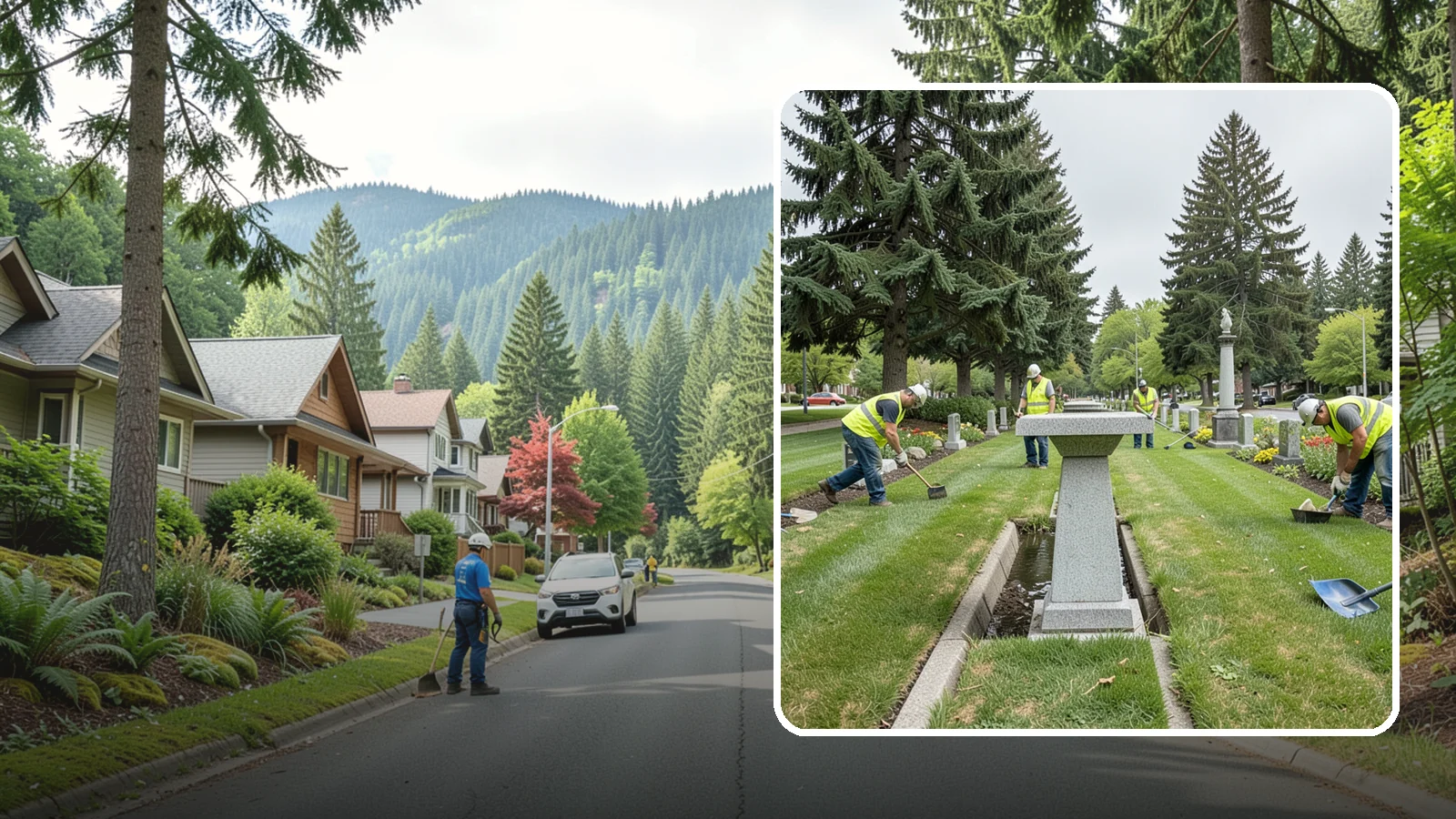 Memorial Maintenance in Darrington, Snohomish County, WA - Ongoing maintenance of civic memorials and monuments for Western Washington municipalities and districts.