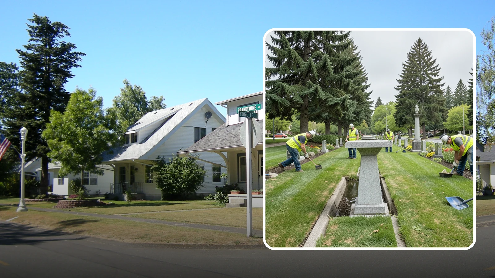 Memorial Maintenance in DuPont, Pierce County, WA - Ongoing maintenance of civic memorials and monuments for Western Washington municipalities and districts.
