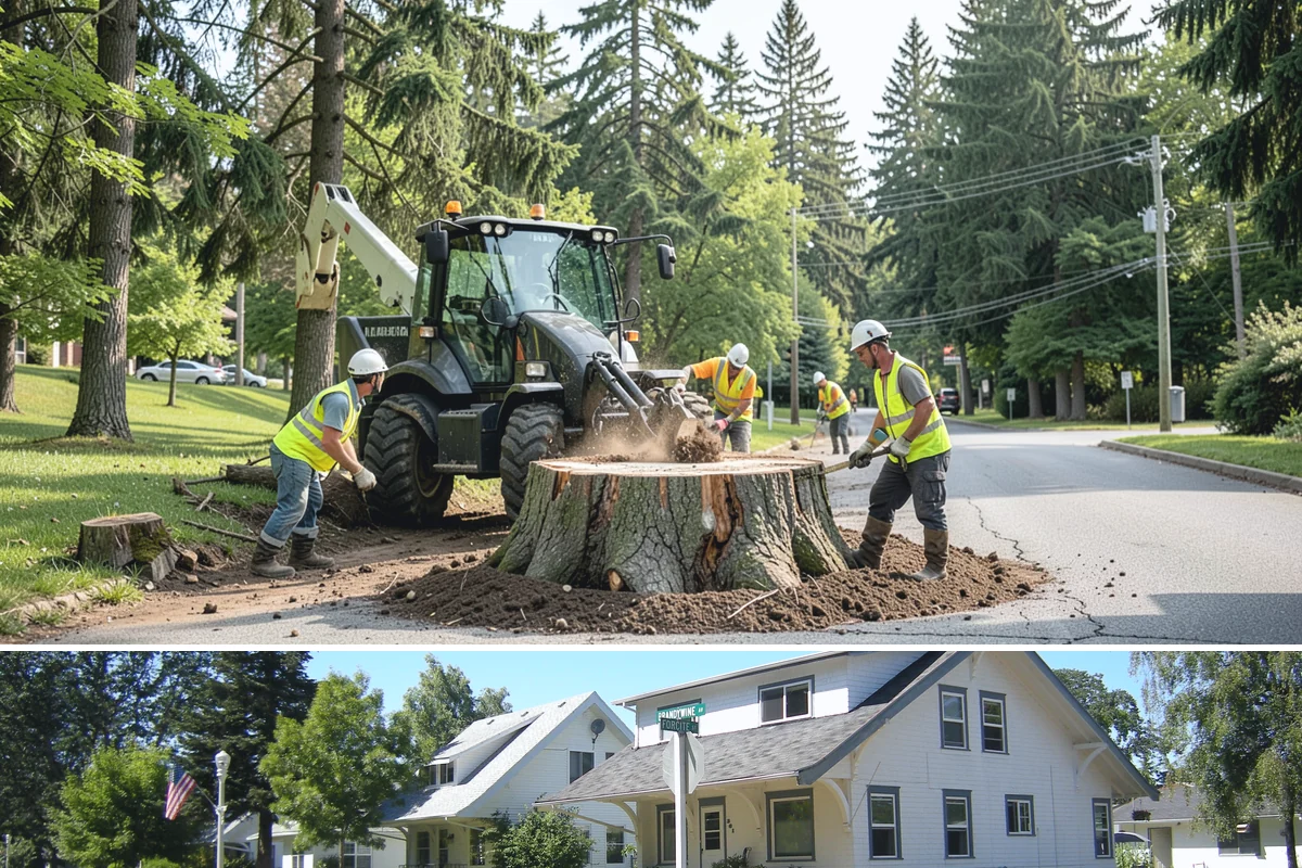 Memorial Maintenance in DuPont, Pierce County, WA - Memorials receive intensified preparation ahead of Memorial Day and Veterans Day observances.