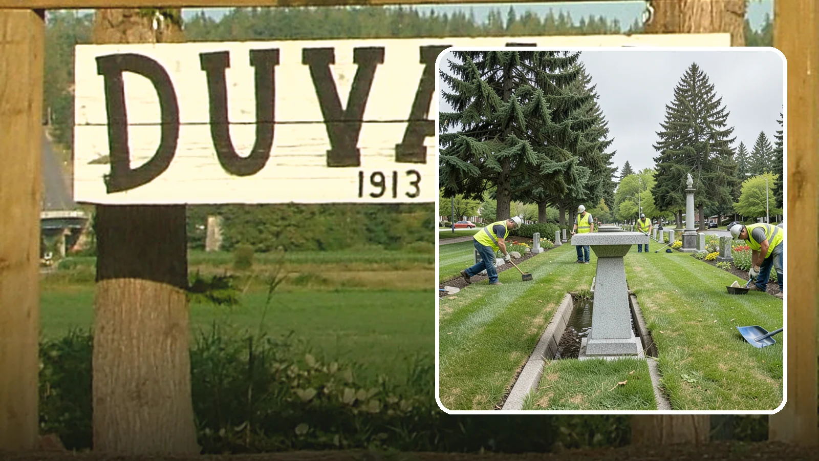 Memorial Maintenance in Duvall, King County, WA - Ongoing maintenance of civic memorials and monuments for Western Washington municipalities and districts.