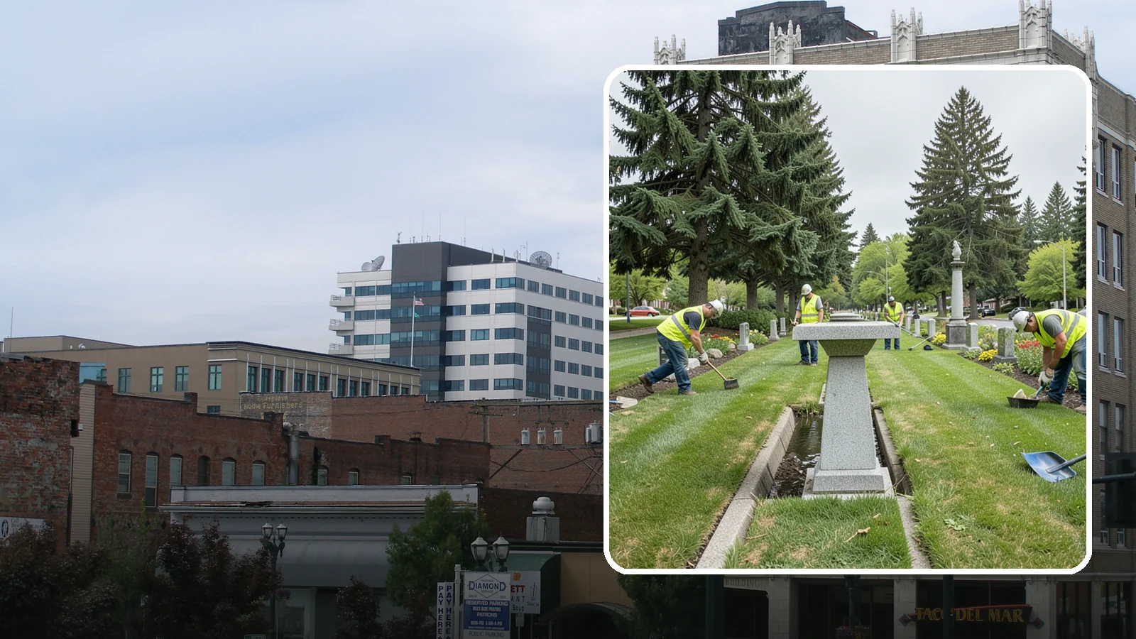 Memorial Maintenance in Everett, Snohomish County, WA - Ongoing maintenance of civic memorials and monuments for Western Washington municipalities and districts.