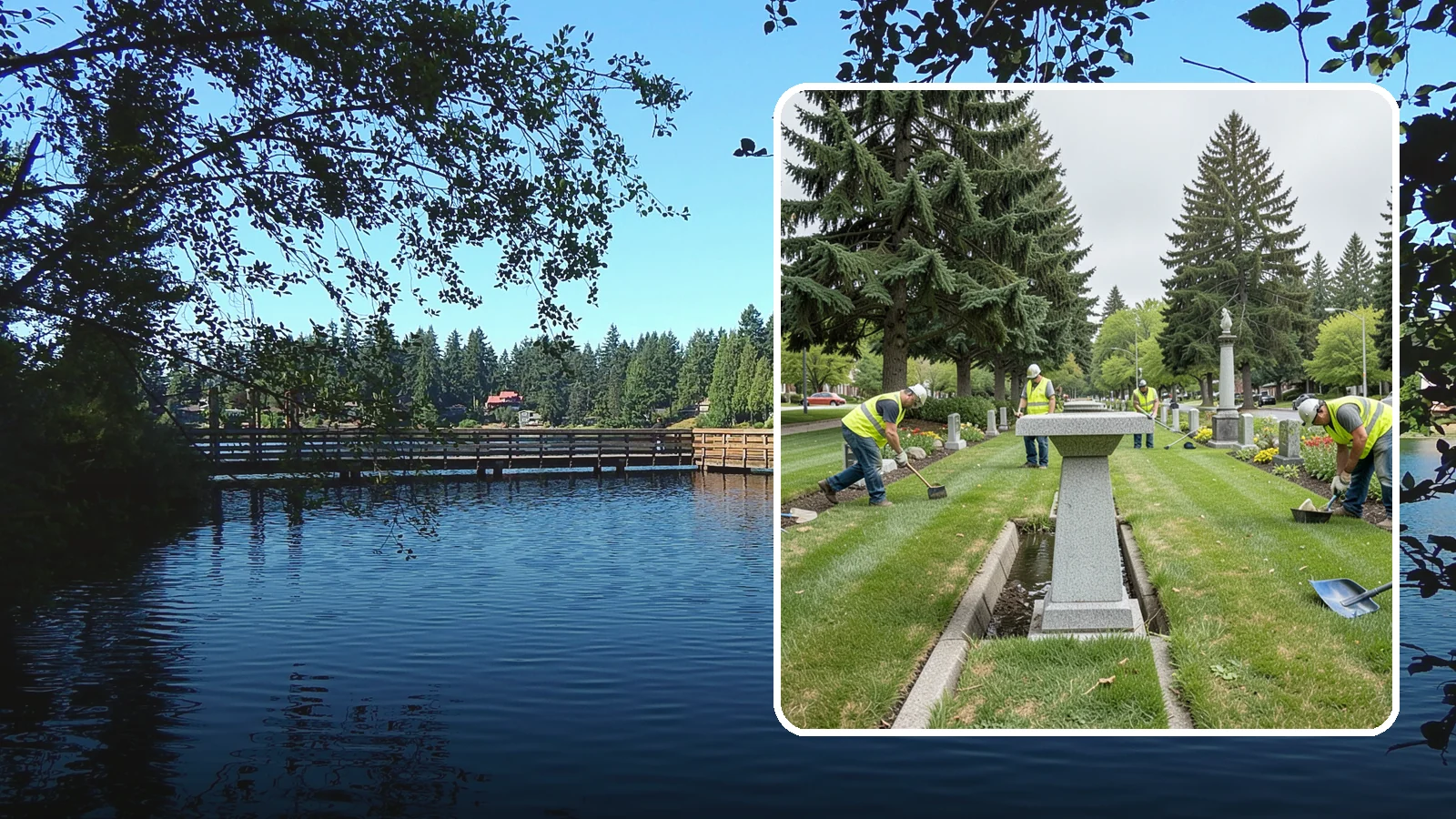 Memorial Maintenance in Federal Way, King County, WA - Ongoing maintenance of civic memorials and monuments for Western Washington municipalities and districts.