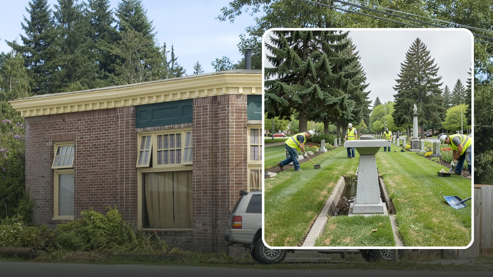 Memorial Maintenance in Hamilton, Skagit County, WA - Ongoing maintenance of civic memorials and monuments for Western Washington municipalities and districts.