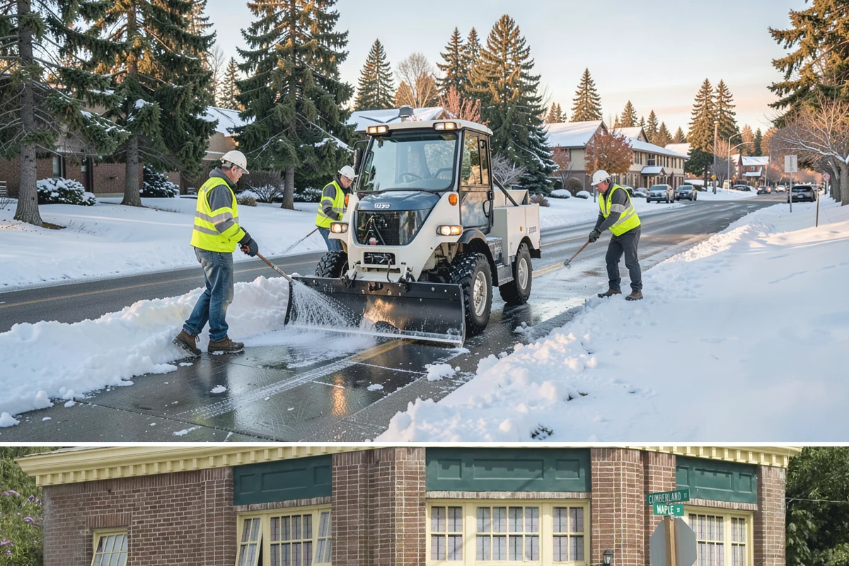 Memorial Maintenance in Hamilton, Skagit County, WA - Memorials receive intensified preparation ahead of Memorial Day and Veterans Day observances.
