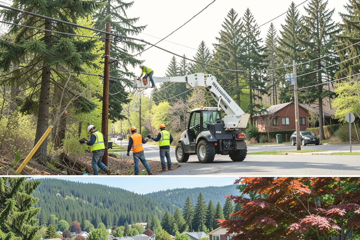 Memorial Maintenance in Index, Snohomish County, WA - Memorials receive intensified preparation ahead of Memorial Day and Veterans Day observances.