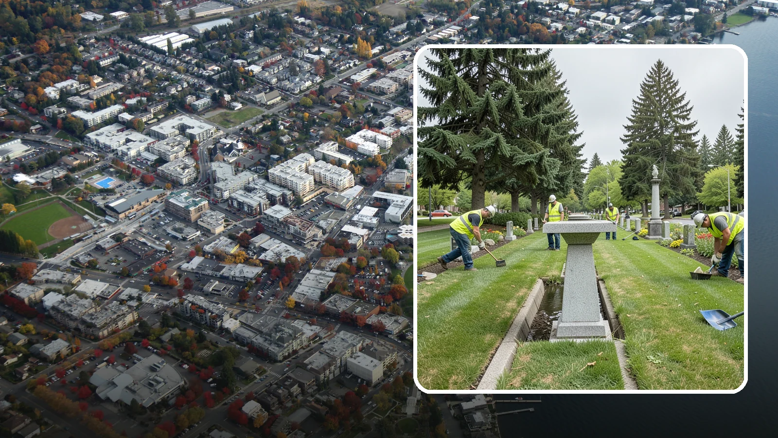 Memorial Maintenance in Kirkland, King County, WA - Ongoing maintenance of civic memorials and monuments for Western Washington municipalities and districts.