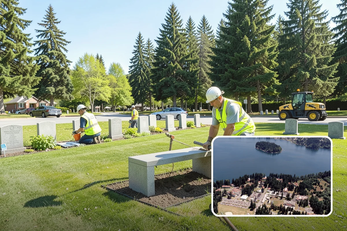 Memorial Maintenance in Lakewood, Pierce County, WA - Consolidated care for monuments, plaques, and surroundings
