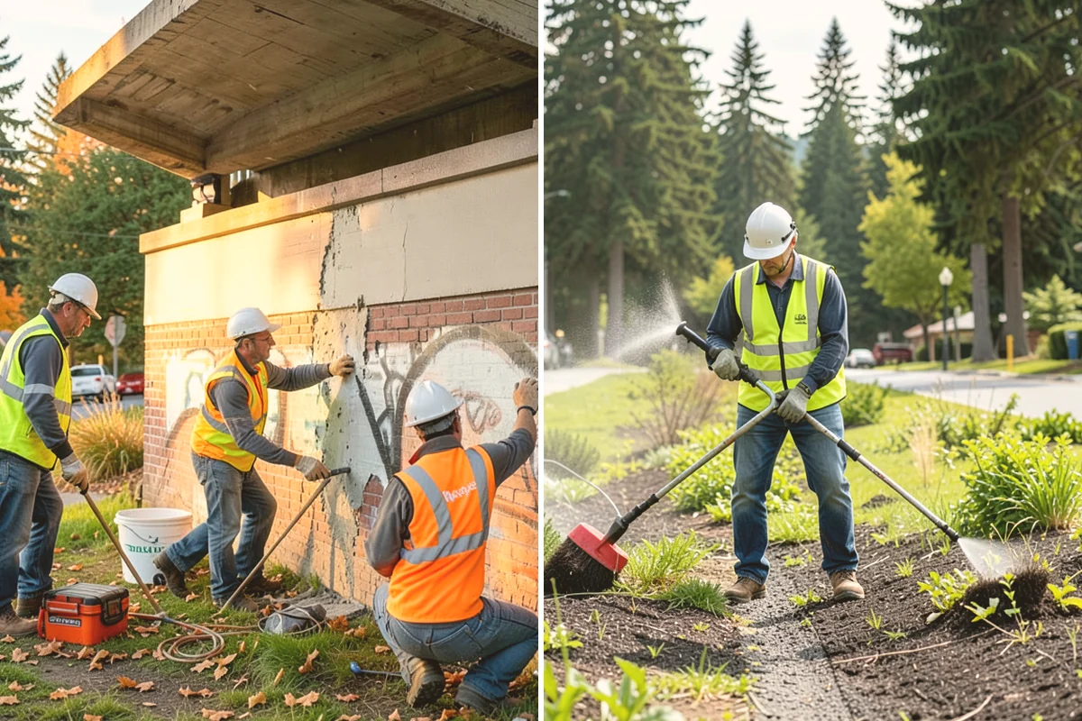 Memorial Maintenance in Lynnwood, Snohomish County, WA - Inventory memorial features and their current condition