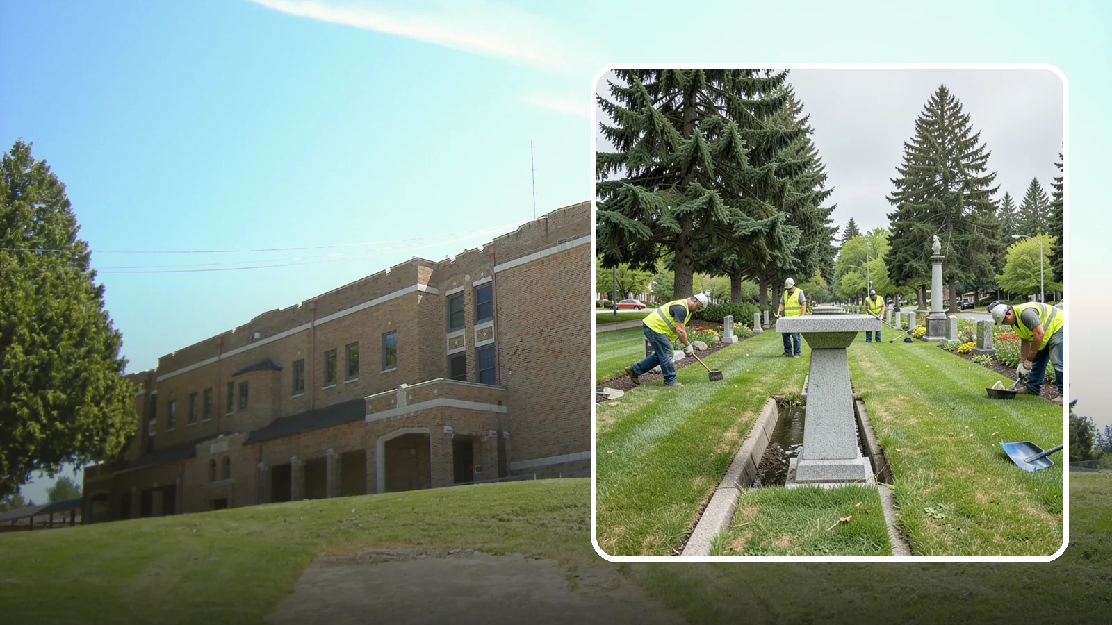 Memorial Maintenance in Maple Valley, King County, WA - Ongoing maintenance of civic memorials and monuments for Western Washington municipalities and districts.