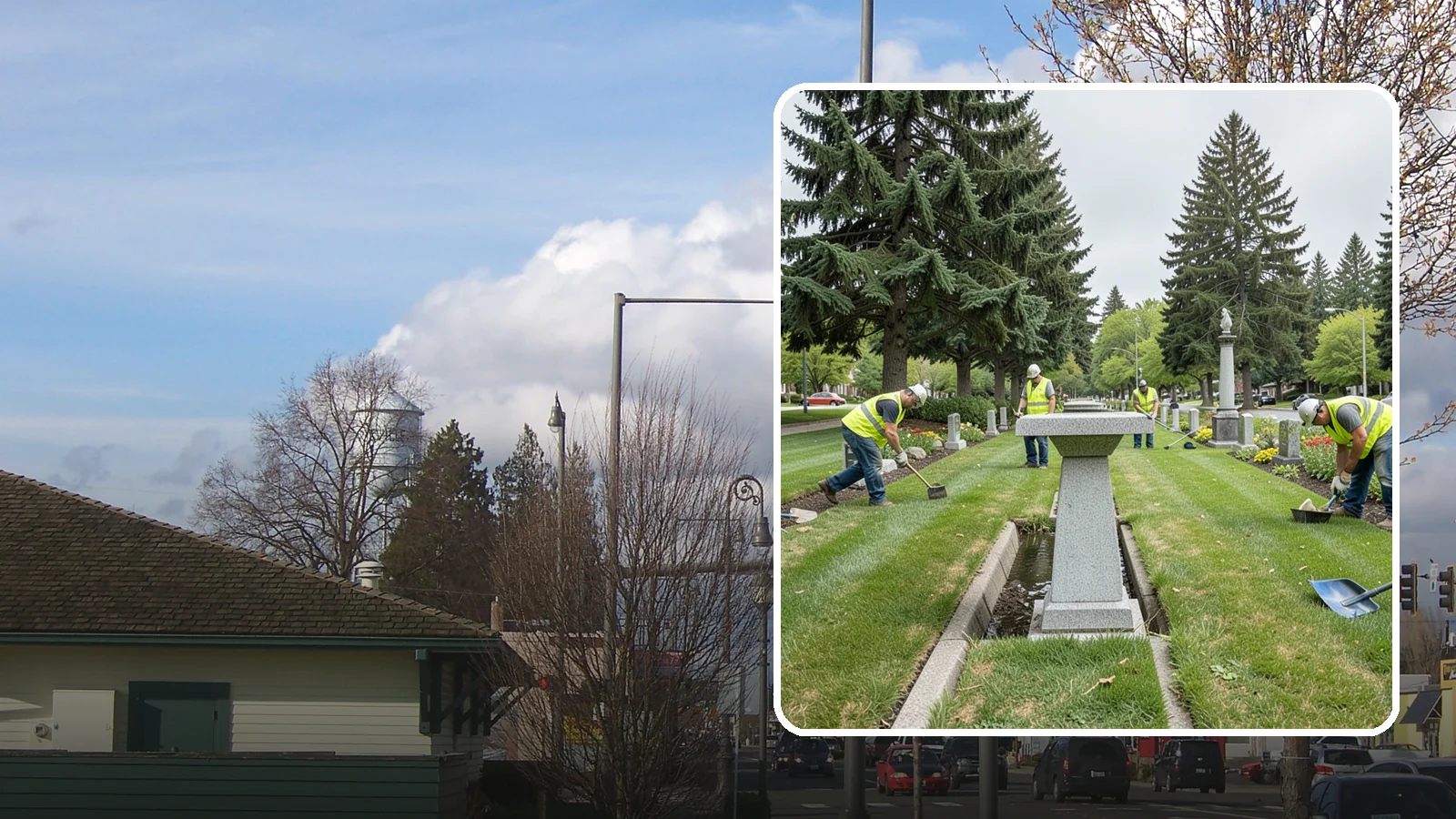 Memorial Maintenance in Marysville, Snohomish County, WA - Ongoing maintenance of civic memorials and monuments for Western Washington municipalities and districts.