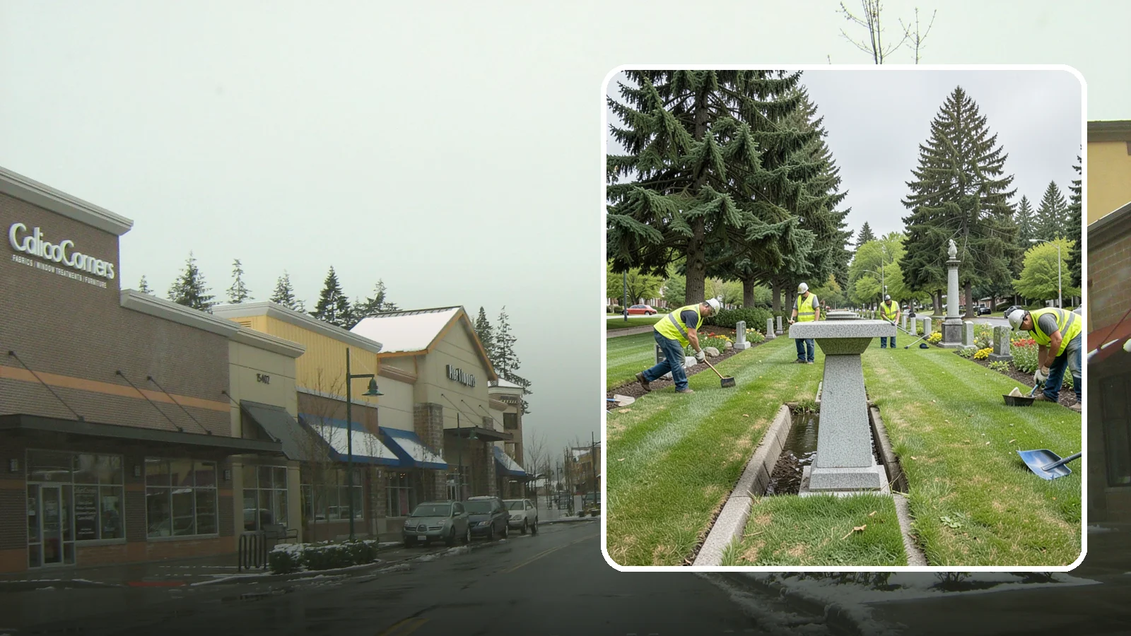 Memorial Maintenance in Mill Creek, Snohomish County, WA - Ongoing maintenance of civic memorials and monuments for Western Washington municipalities and districts.