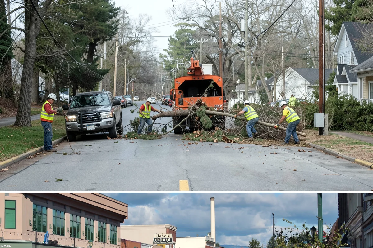 Memorial Maintenance in Monroe, Snohomish County, WA - Memorials receive intensified preparation ahead of Memorial Day and Veterans Day observances.
