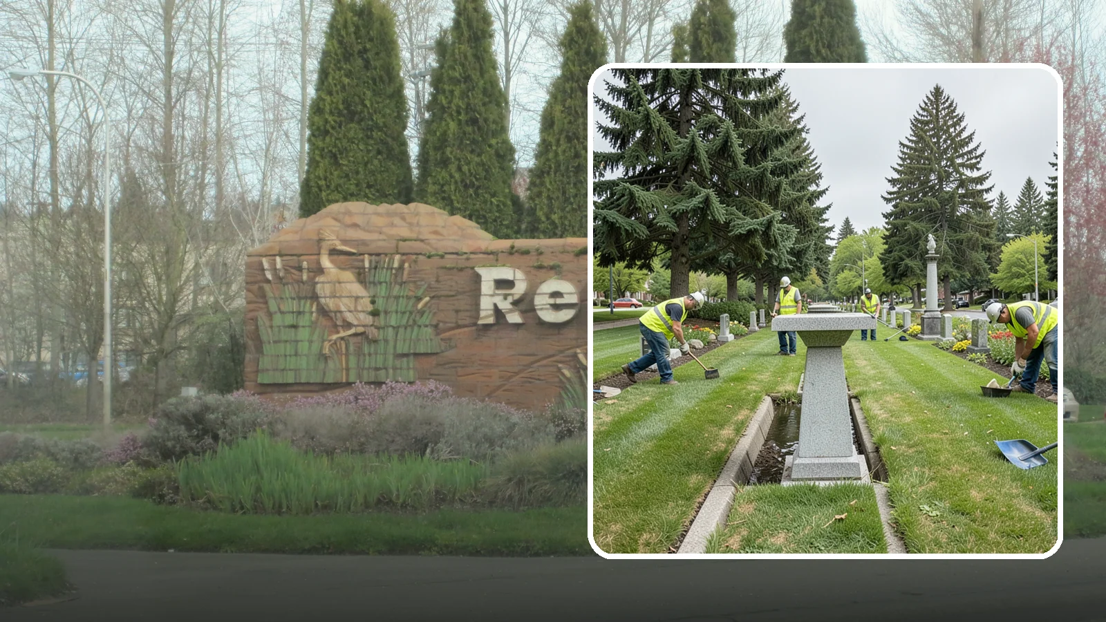 Memorial Maintenance in Renton, King County, WA - Ongoing maintenance of civic memorials and monuments for Western Washington municipalities and districts.