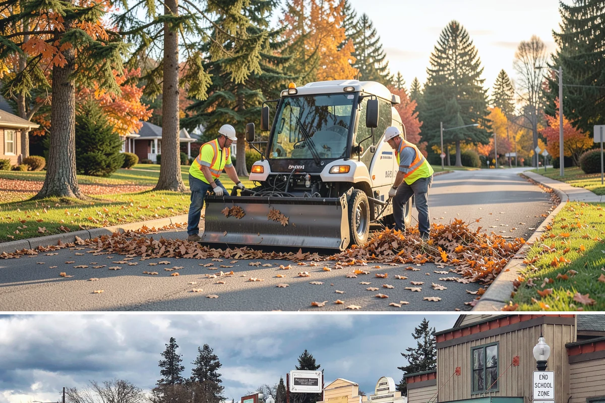 Memorial Maintenance in Roy, Pierce County, WA - Memorials receive intensified preparation ahead of Memorial Day and Veterans Day observances.