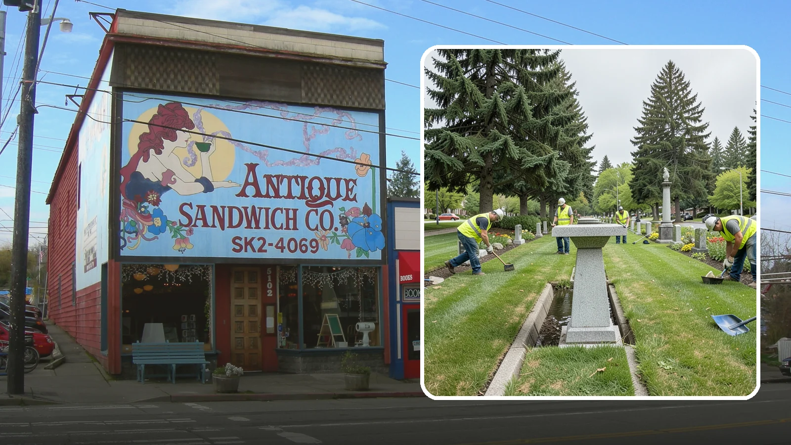Memorial Maintenance in Ruston, Pierce County, WA - Ongoing maintenance of civic memorials and monuments for Western Washington municipalities and districts.