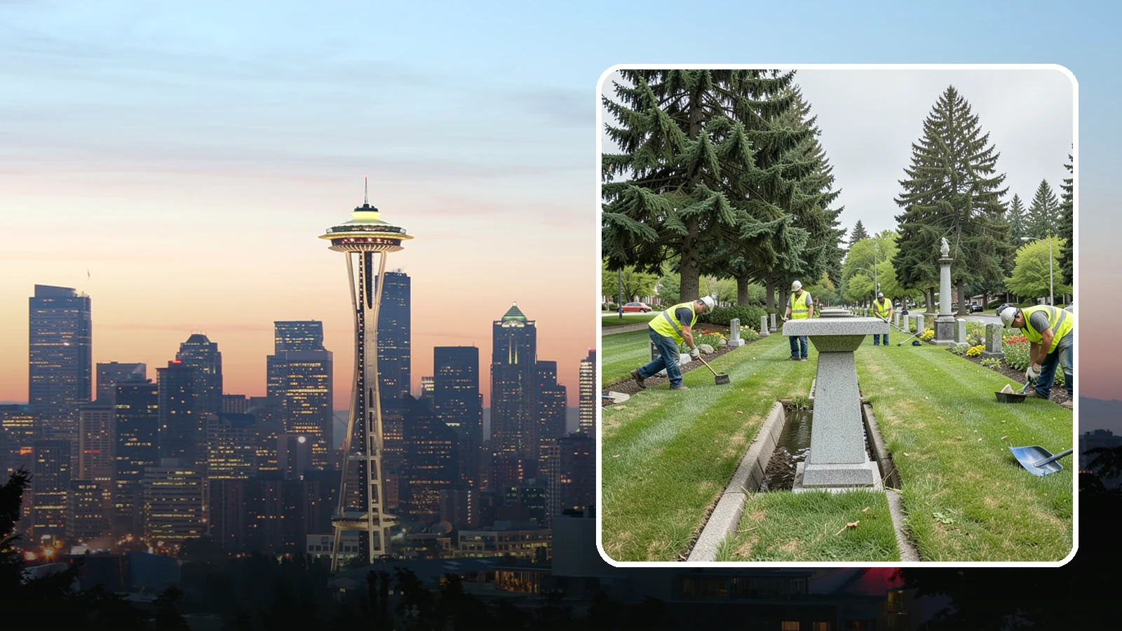 Memorial Maintenance in Seattle, King County, WA - Ongoing maintenance of civic memorials and monuments for Western Washington municipalities and districts.