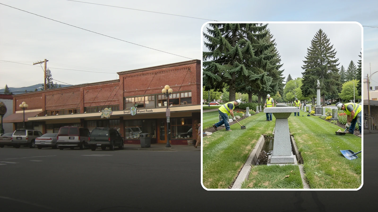 Memorial Maintenance in Sedro-Woolley, Skagit County, WA - Ongoing maintenance of civic memorials and monuments for Western Washington municipalities and districts.