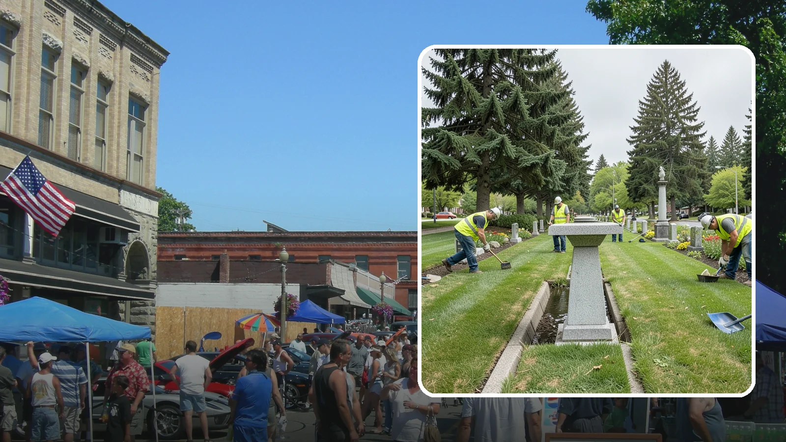 Memorial Maintenance in Snohomish, Snohomish County, WA - Ongoing maintenance of civic memorials and monuments for Western Washington municipalities and districts.