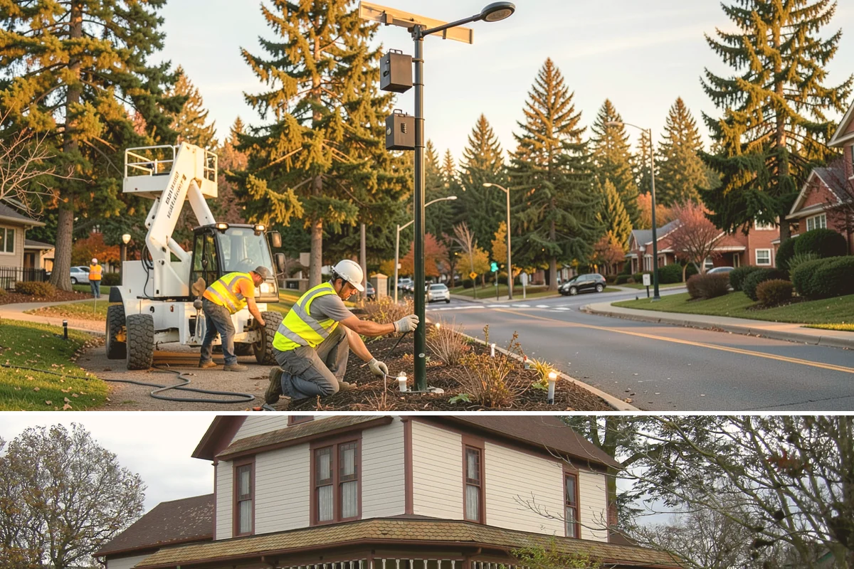 Memorial Maintenance in Sumner, Pierce County, WA - Memorials receive intensified preparation ahead of Memorial Day and Veterans Day observances.