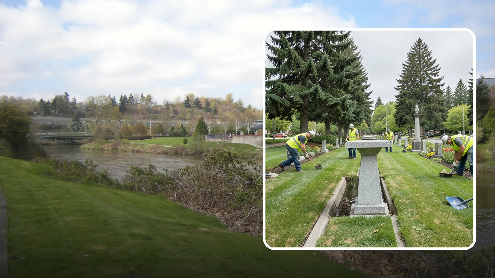 Memorial Maintenance in Tukwila, King County, WA - Ongoing maintenance of civic memorials and monuments for Western Washington municipalities and districts.