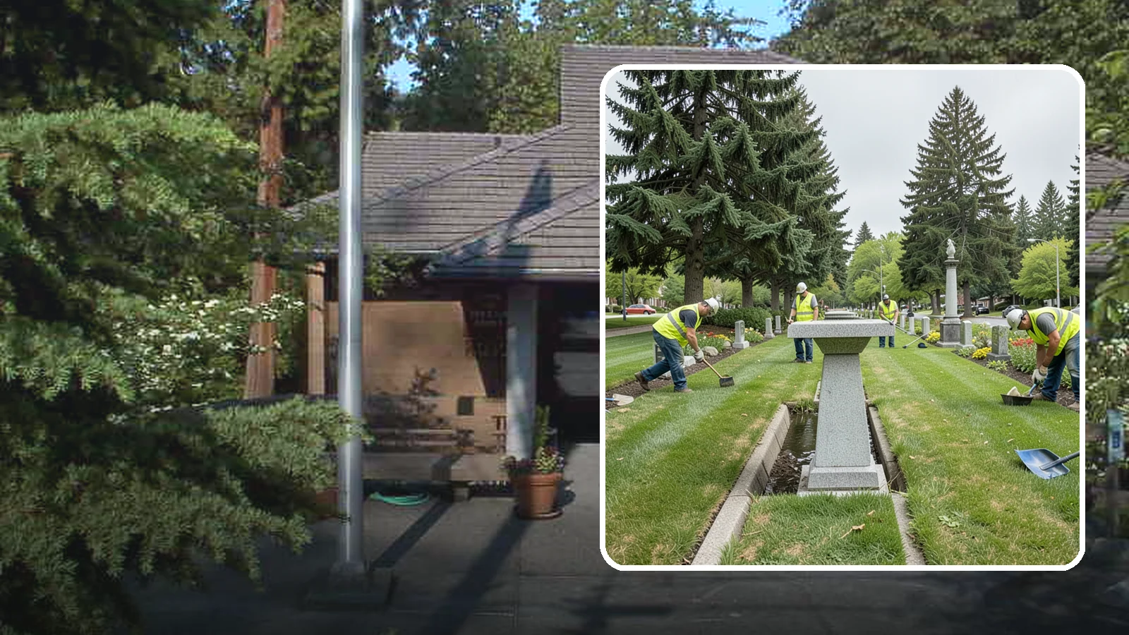 Memorial Maintenance in Yarrow Point, King County, WA - Ongoing maintenance of civic memorials and monuments for Western Washington municipalities and districts.