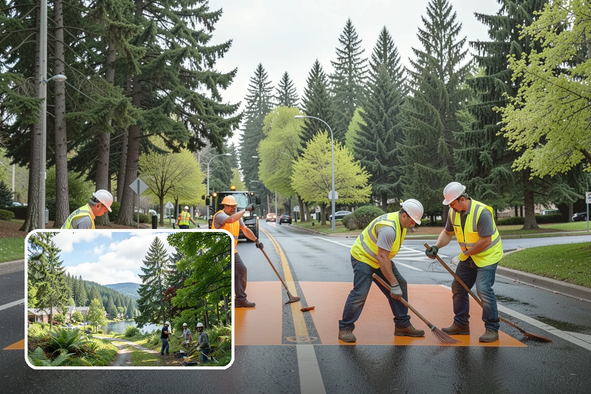 Memorial Tree Planting in Lake Forest Park, King County, WA - Handles commemorative plantings with added care