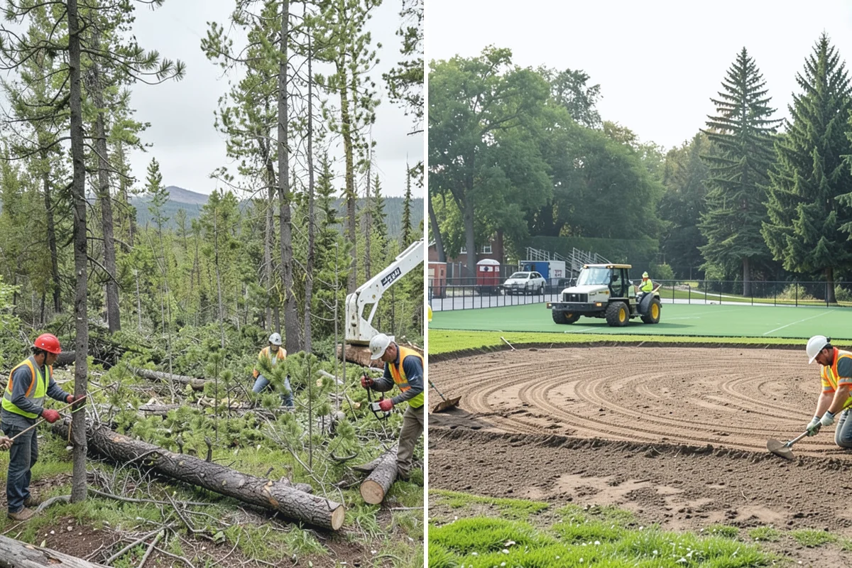Memorial Tree Planting in Renton, King County, WA - Species and location selection with staff and donor