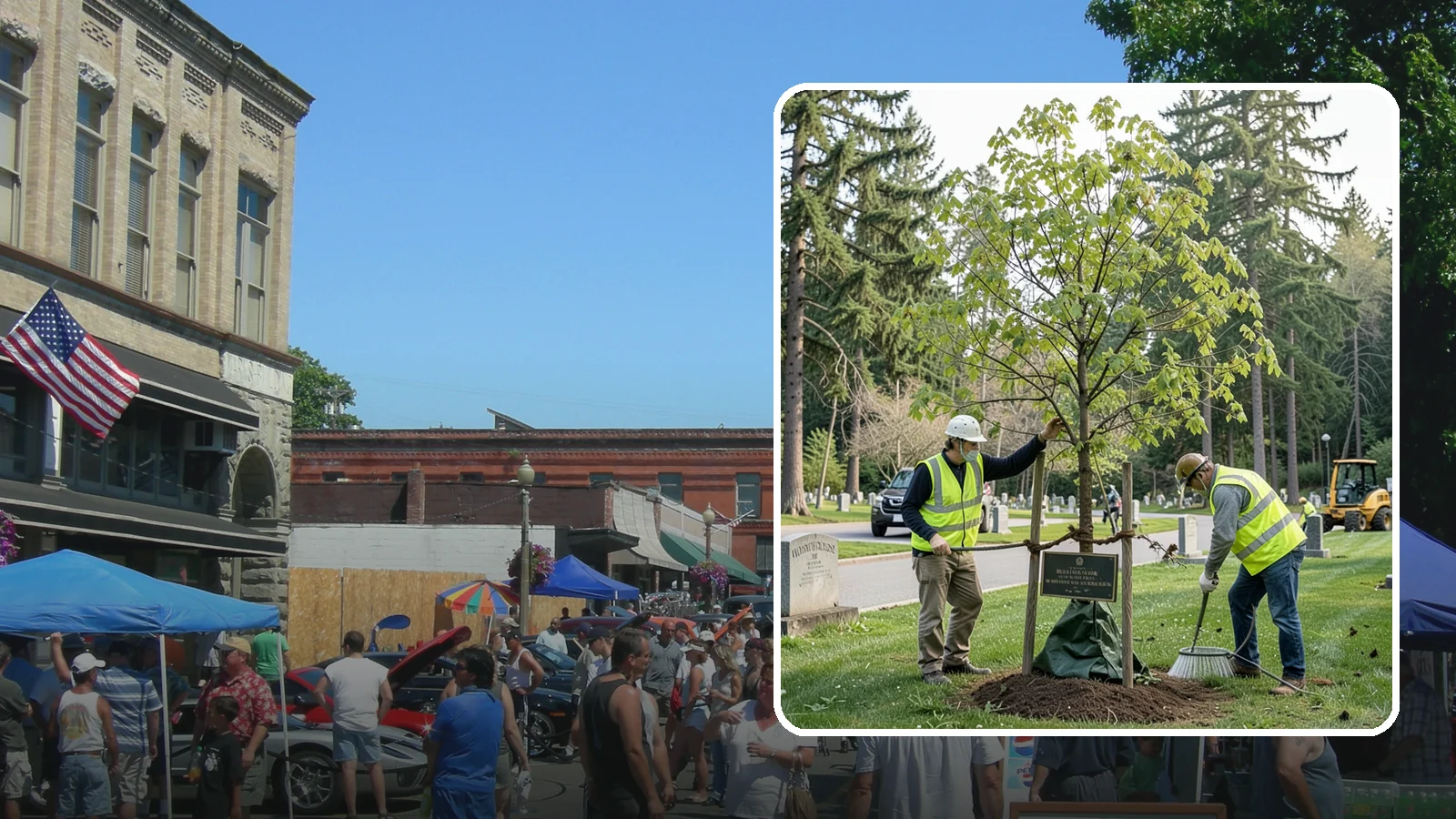 Memorial Tree Planting in Snohomish, Snohomish County, WA - Dedicated planting of commemorative trees with donor coordination, plaque placement, and long-term establishment care.
