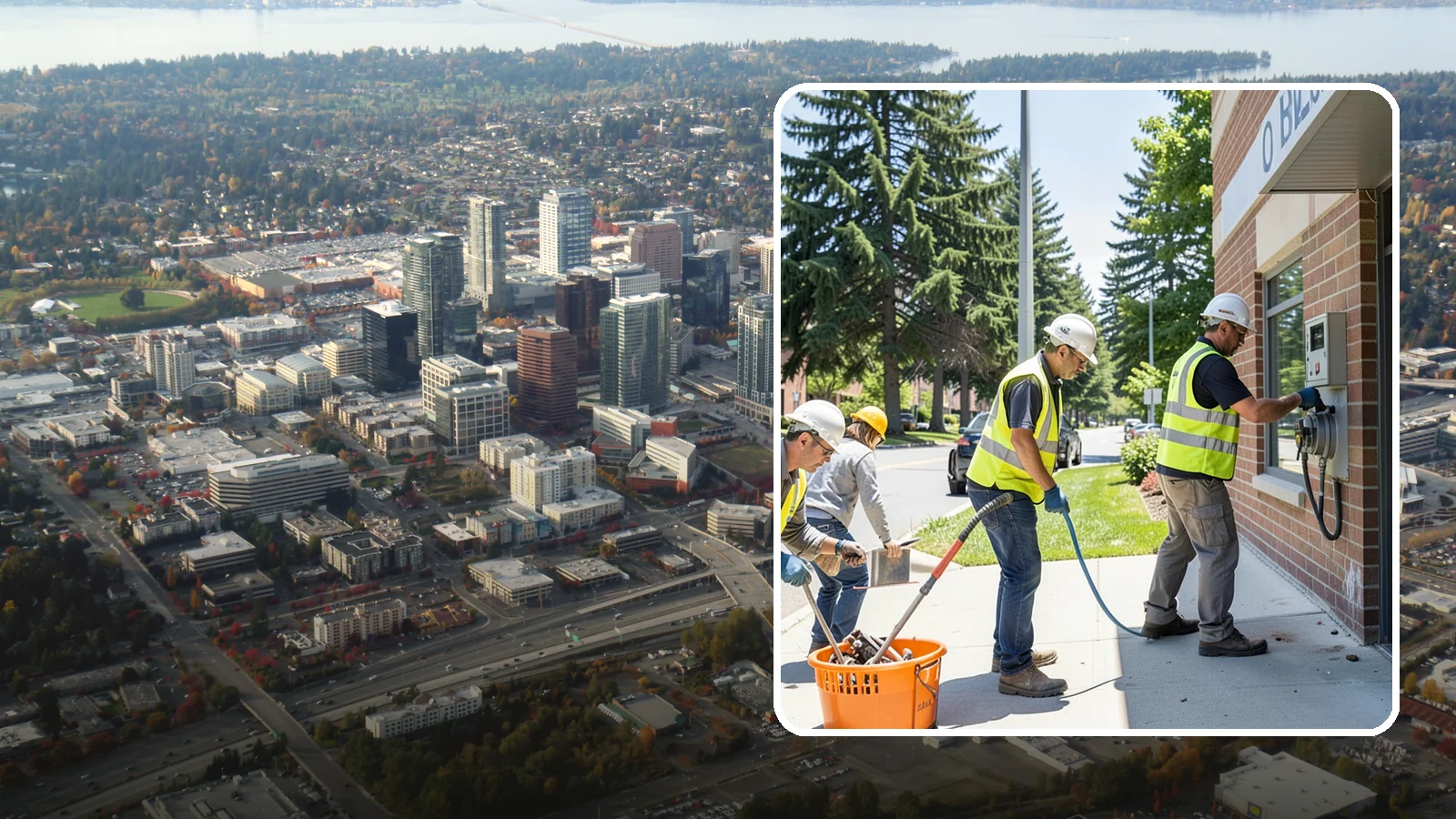 Meter Box Maintenance in Bellevue, King County, WA - Cleaning, repair, and grade adjustment of water meter boxes to protect access and reading accuracy.