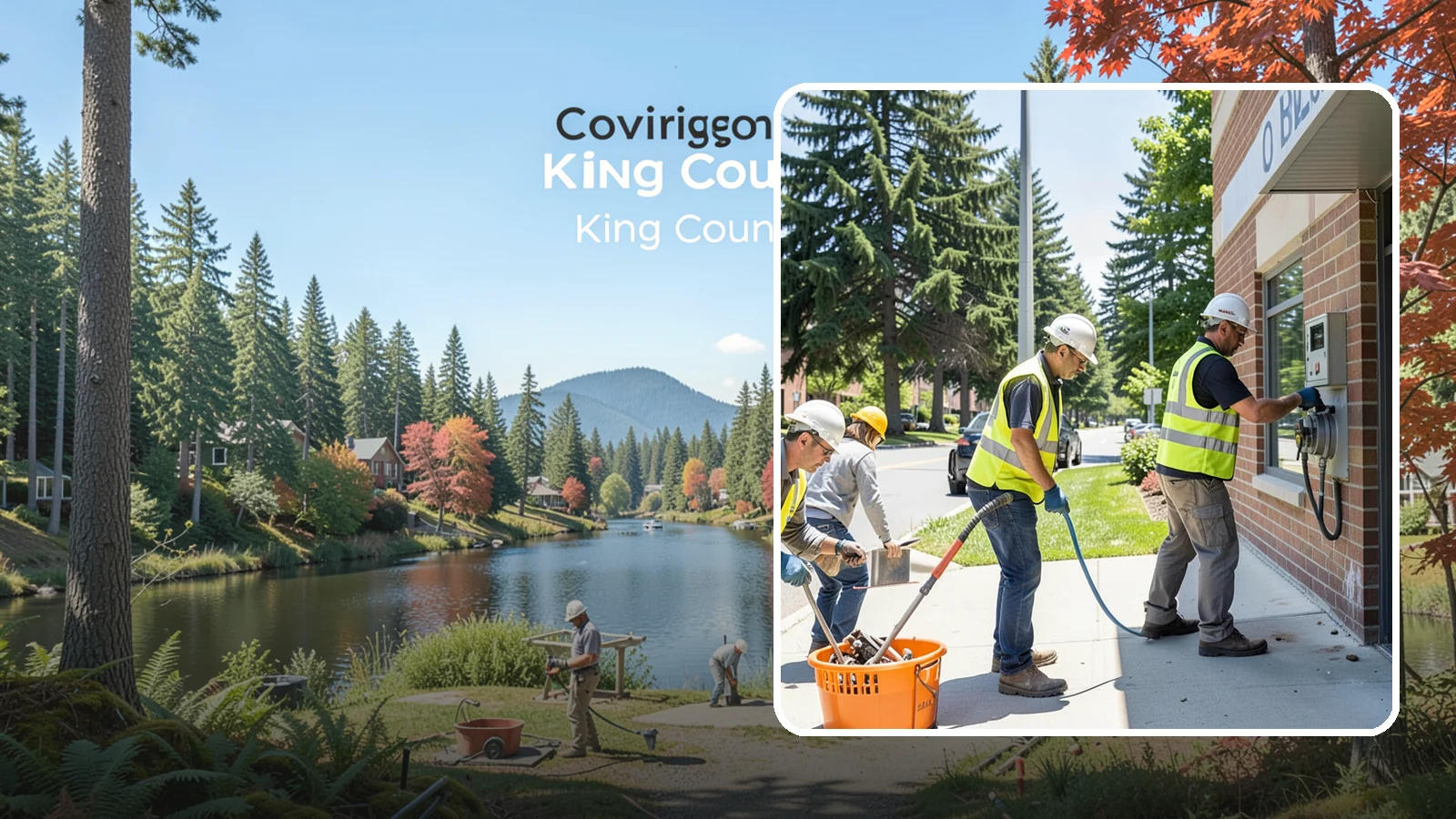Meter Box Maintenance in Covington, King County, WA - Cleaning, repair, and grade adjustment of water meter boxes to protect access and reading accuracy.