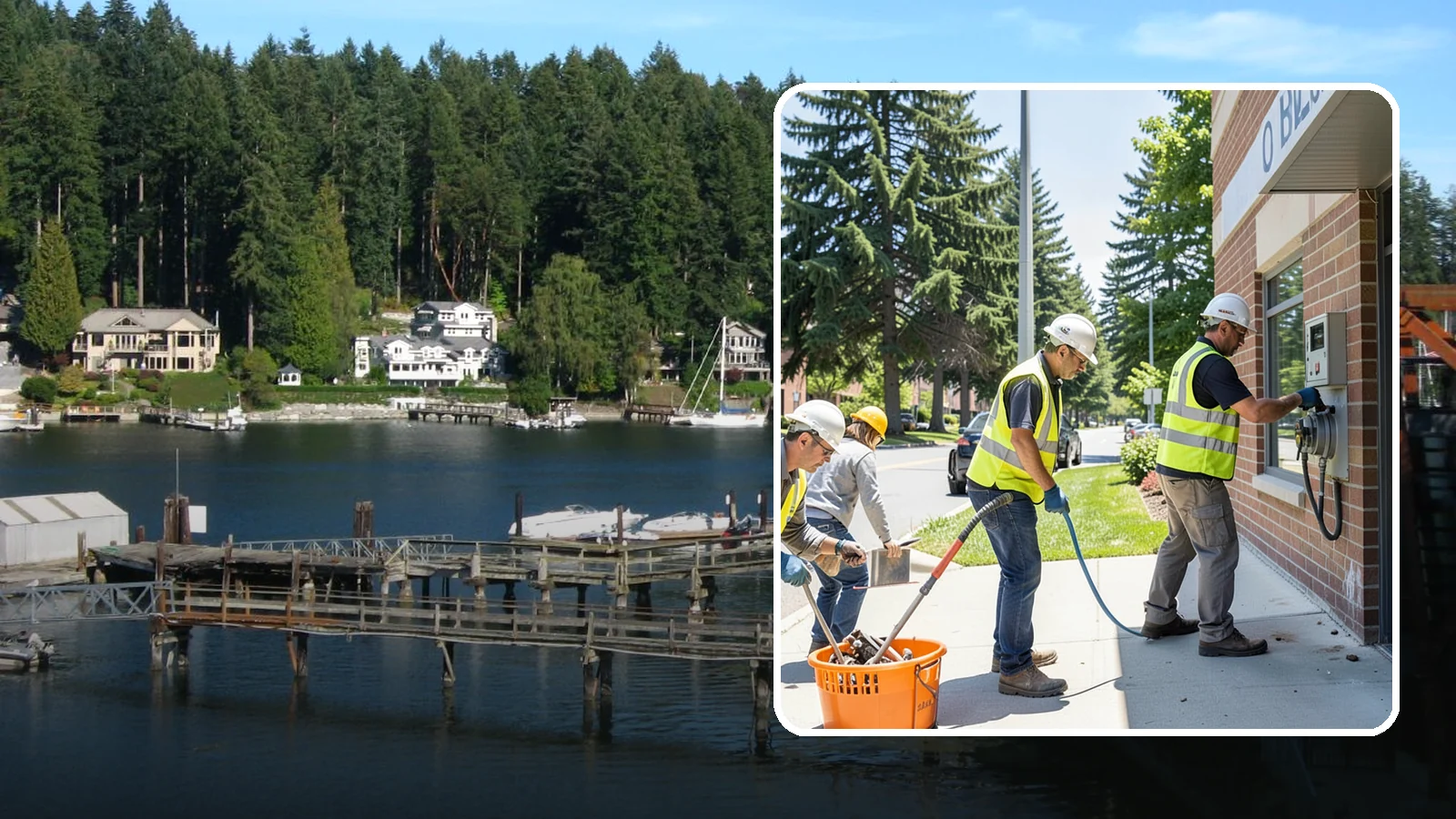 Meter Box Maintenance in Gig Harbor, Pierce County, WA - Cleaning, repair, and grade adjustment of water meter boxes to protect access and reading accuracy.