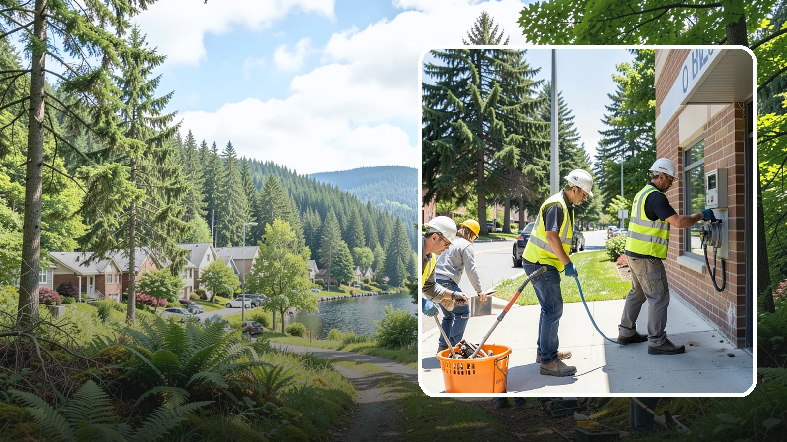 Meter Box Maintenance in Lake Forest Park, King County, WA - Cleaning, repair, and grade adjustment of water meter boxes to protect access and reading accuracy.