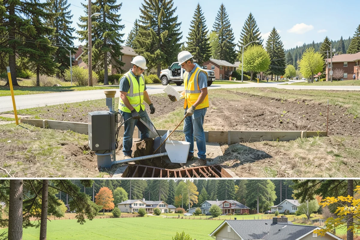 Meter Box Maintenance in Lyman, Skagit County, WA - Meter box maintenance runs year-round, with grade and paving-related resets favored in drier conditions.